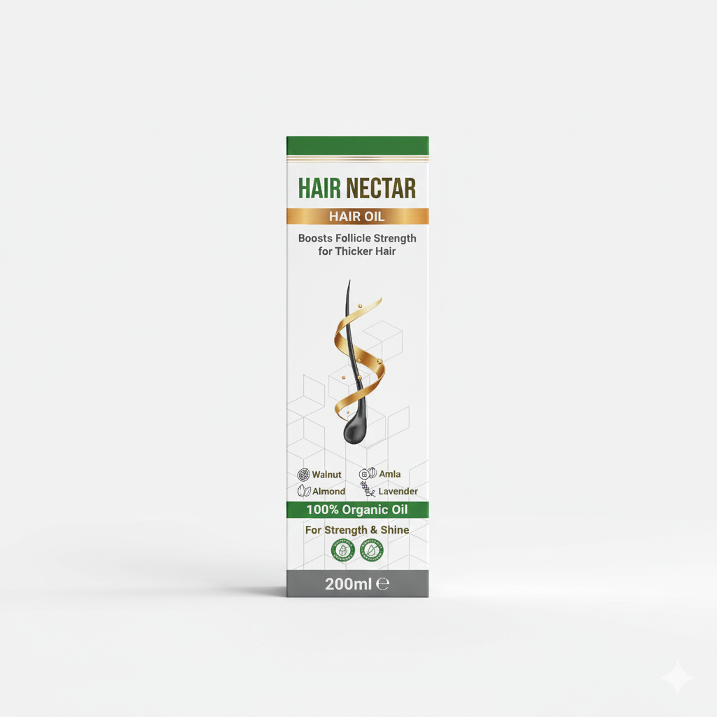 100% Pure botanical hair nectar