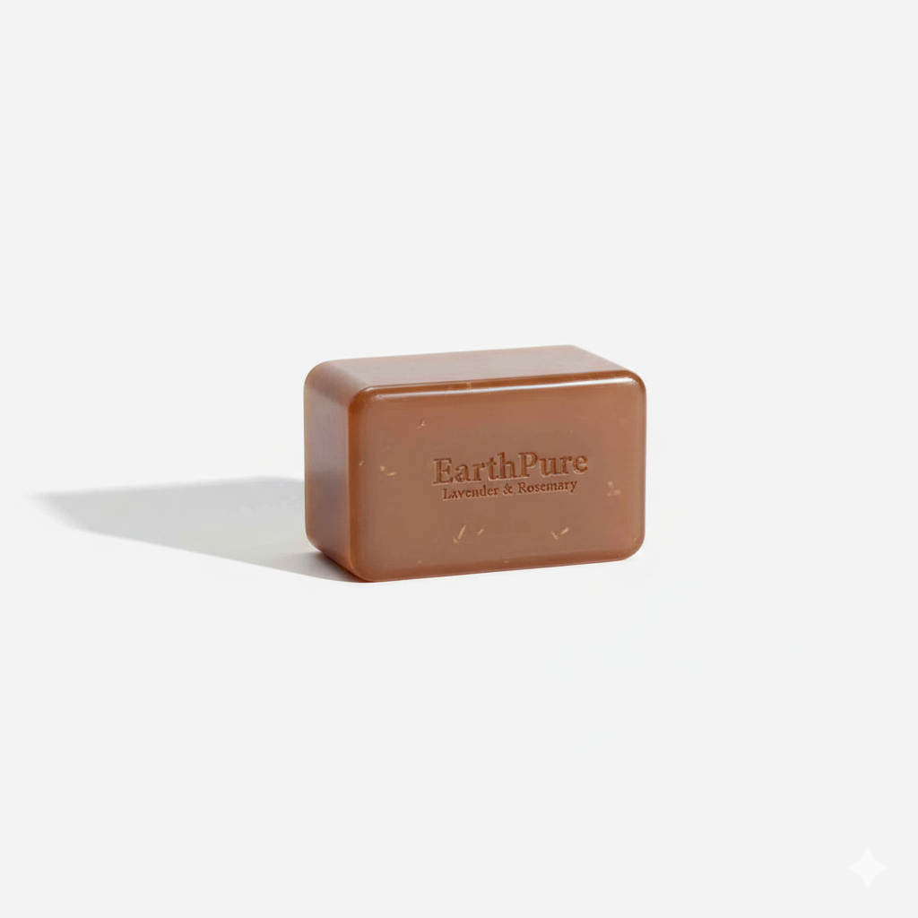 Natural soap for skin brightening and relaxation